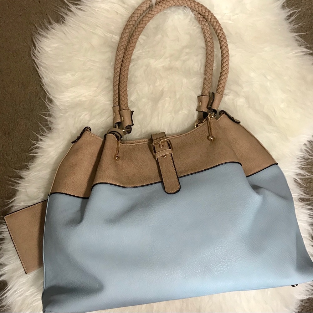 Large Colorblock Bag Set - image 1